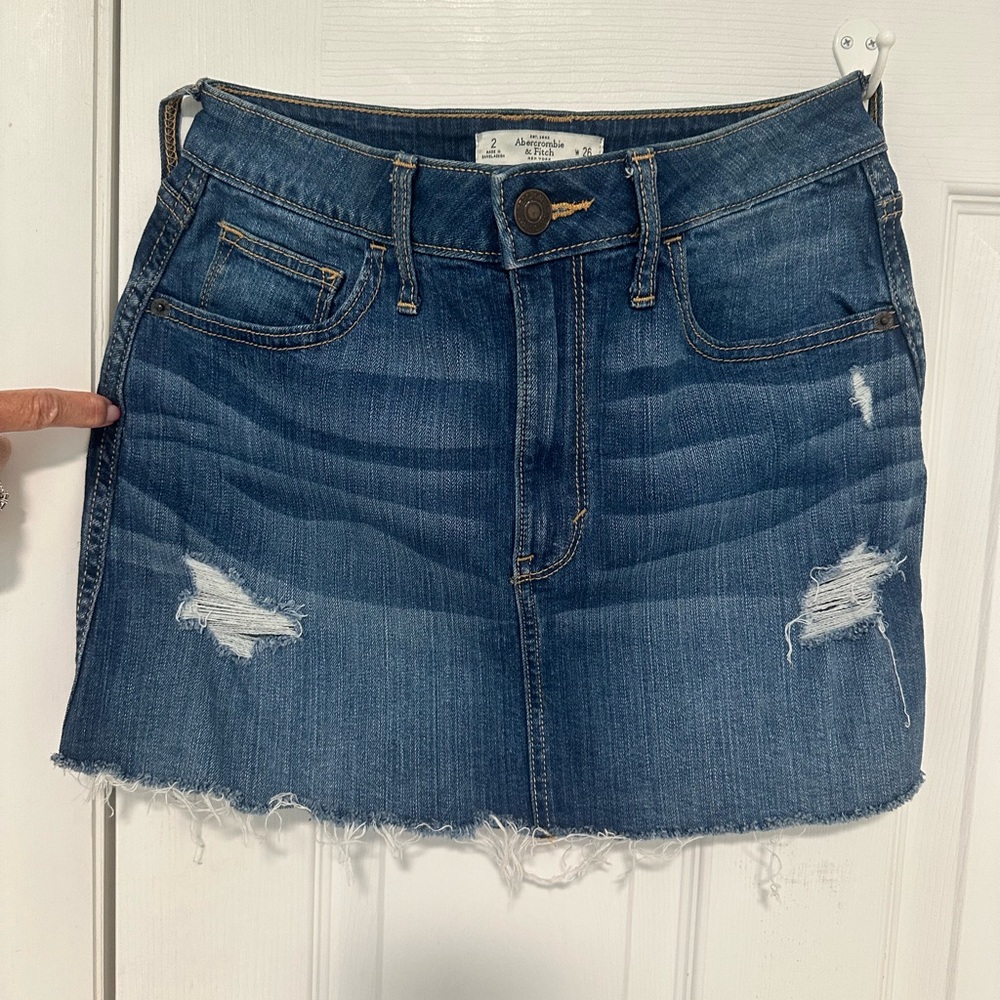 Abercrombie Jean skirt